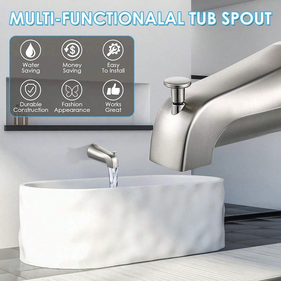 product feature multi-functional tub spout product feature multi-functional tub spout